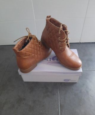 Botines camel