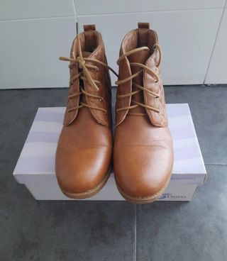 Botines camel