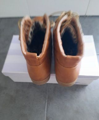 Botines camel