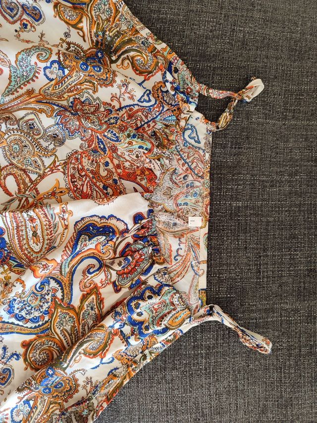 Preciosa blusa de tirantes nueva talla L