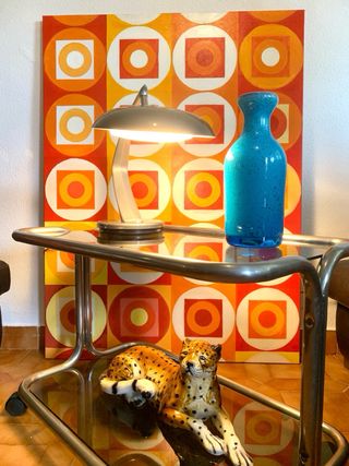 MESA VINTAGE DISEÑO BAUHAUS