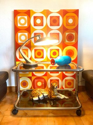 MESA VINTAGE DISEÑO BAUHAUS