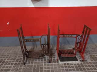 Pie maquina coser antigua