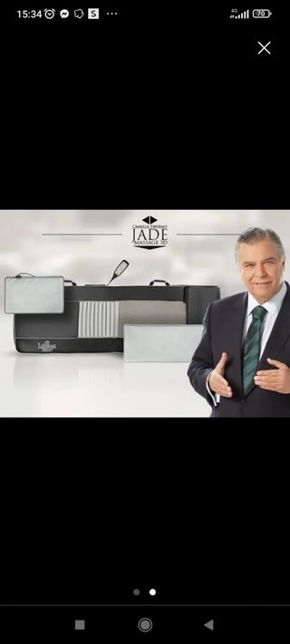 Camilla termo masaje