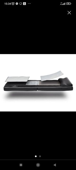 Camilla termo masaje