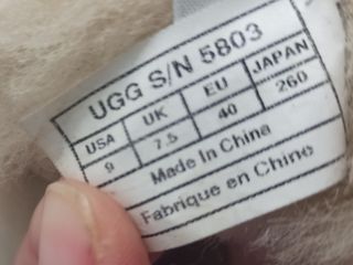 Botas UGG num.40