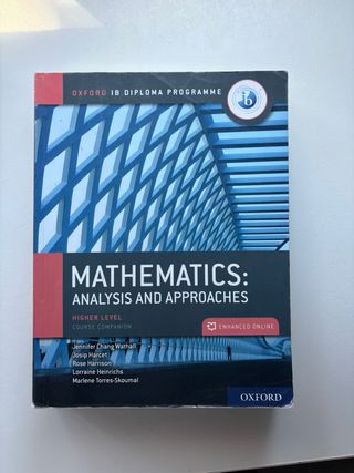 libro de matematicas de bachillerato internacional