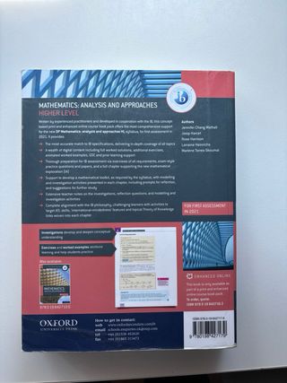 libro de matematicas de bachillerato internacional