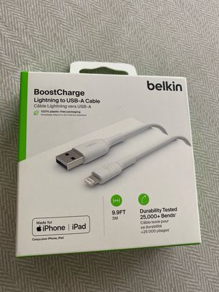 Cable Belkin Iphone 3 Metros ( Original)