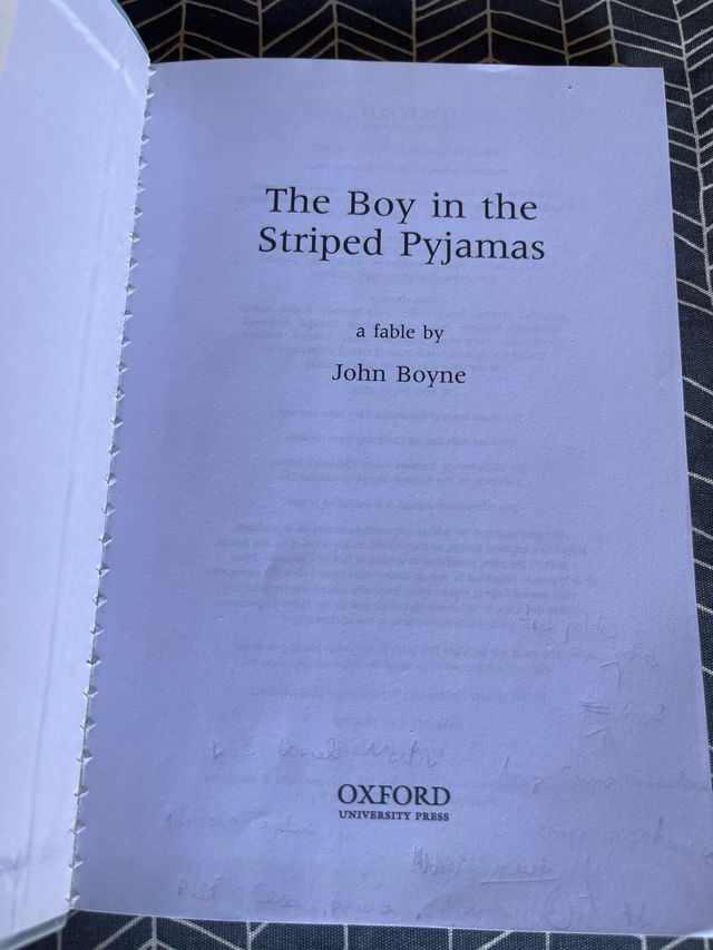 The boy in the striped pyjamas