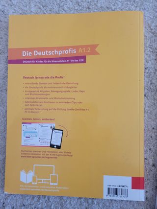 Libro de Alemán Die Deutscprofis A1.2