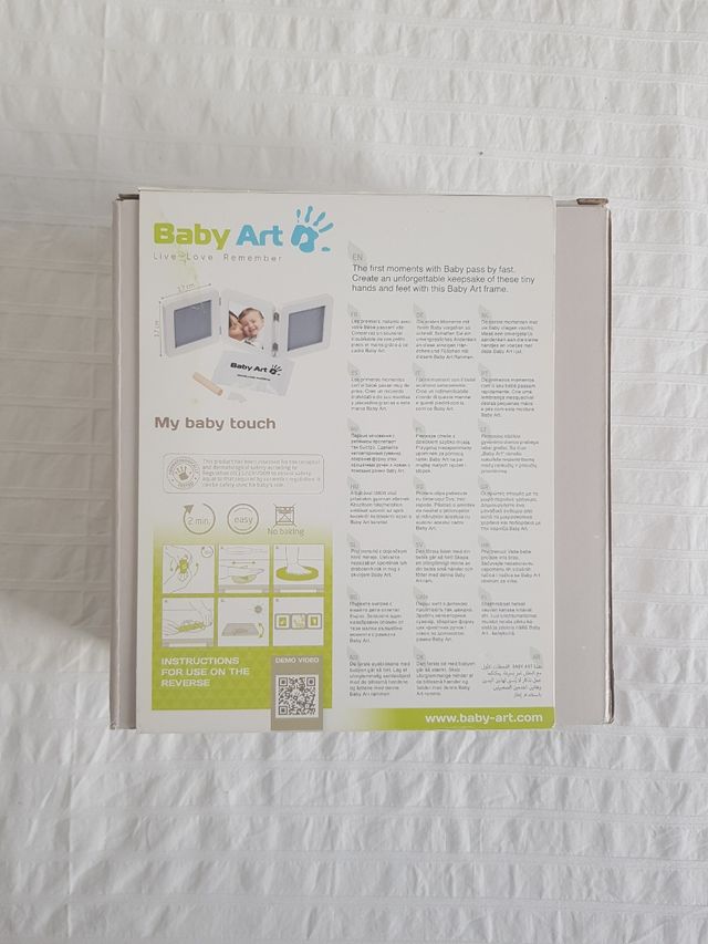 Marcos huellas bebé