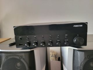 amplificador y altavoces