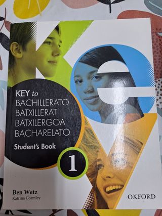 Libro inglés bachillerato 1