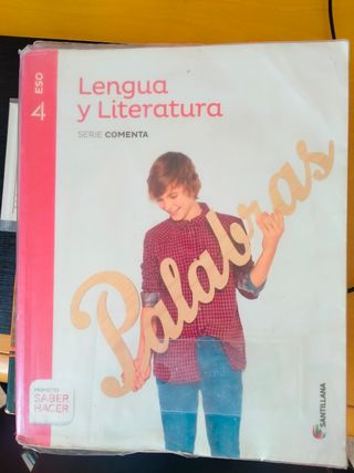 Libro Lengua y Literatura Santillana 4 ESO