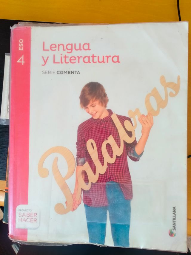 Libro Lengua y Literatura Santillana 4 ESO