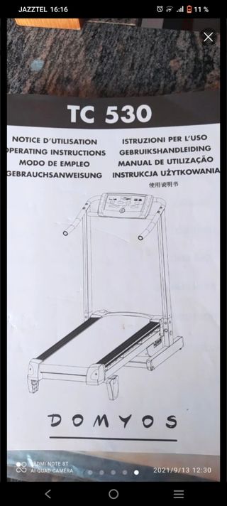 Cinta de correr Domyos TC 530
