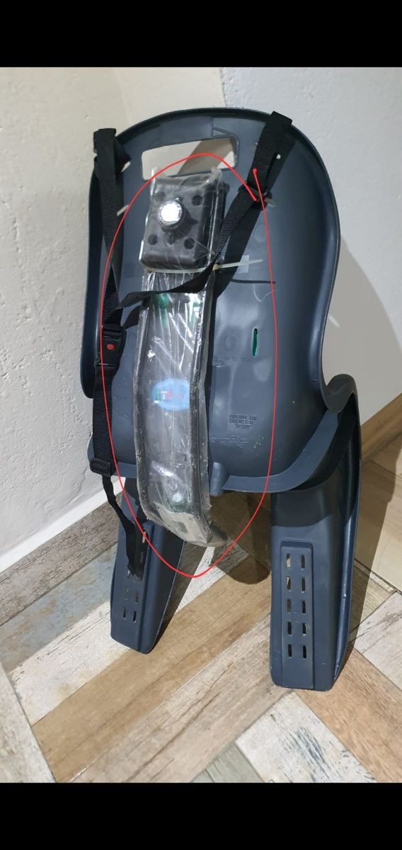 Silla para niños en bicicleta 