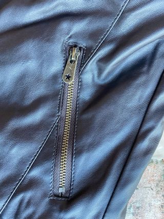 Cazadora de cuero Niña