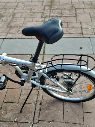 Bicicleta plegable aluminio ADULTO muy ligera .