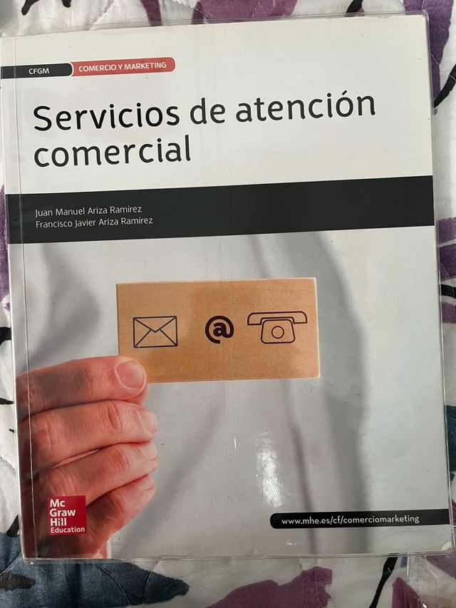libro servicios de atención comercial FP