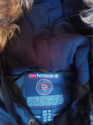 Abrigo niño Geographical Norway 