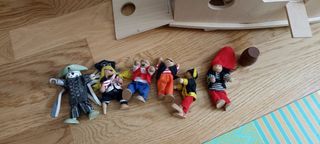 Barco de piratas de madera