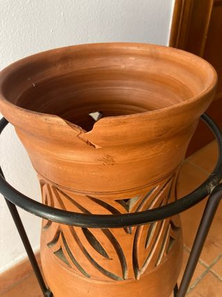 Paraguero forja y barro URGE VENTA ESCUCHO OFERTAS