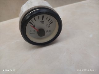 VOLTIMETRO SEAT IBIZA CUPRA ABF VDO VOLTAJE