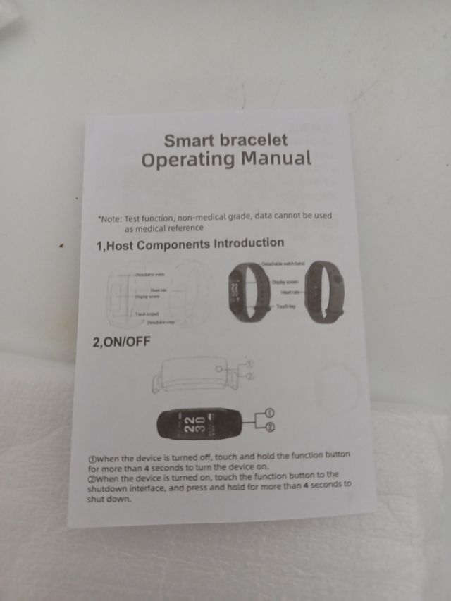 Pulsera de actividad smartband