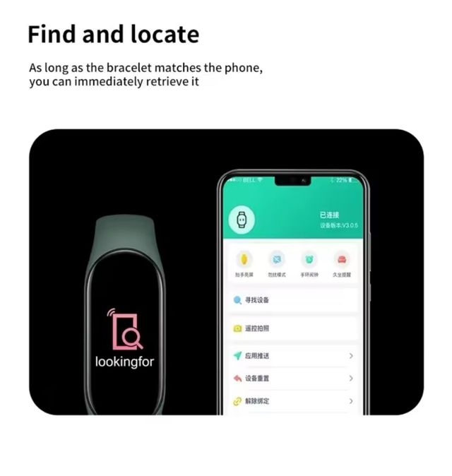 Pulsera de actividad smartband