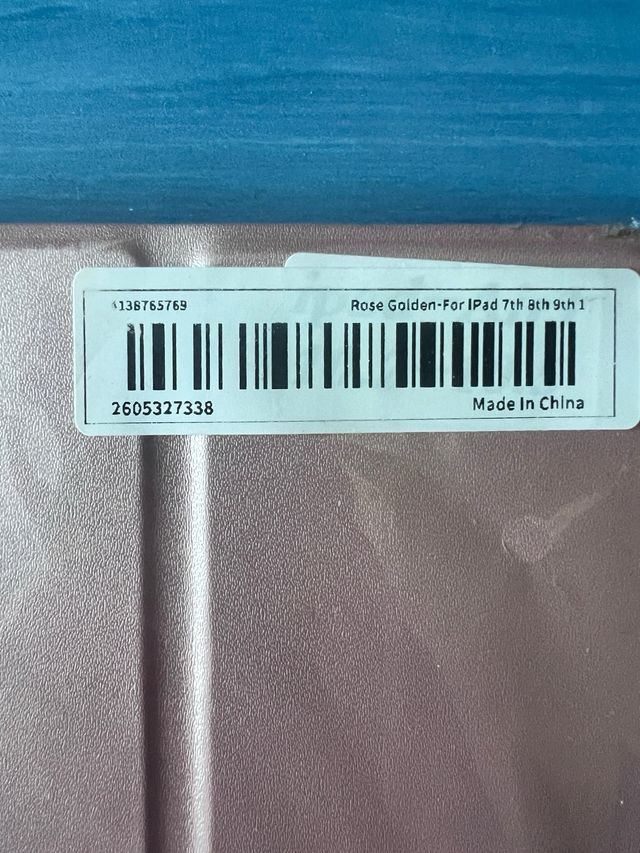 Custodia per iPad 7,8,9 oro rosa