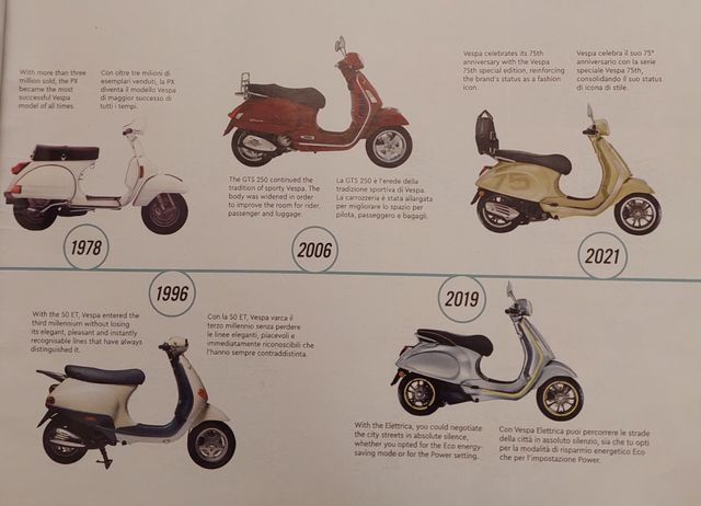 Vespa 125 de los años 1960s de Lego