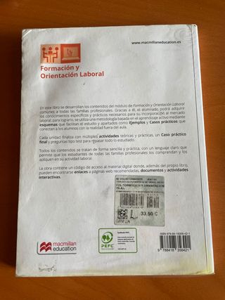 Libro formación y orientación laboral