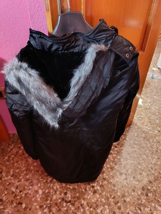 Abrigo plumas