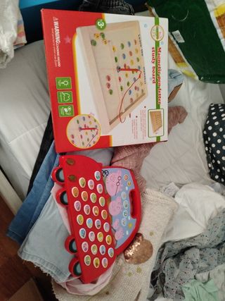 Juguete aprender abc y peppa pig