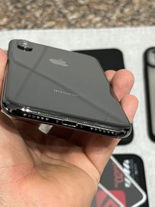 Iphone X 256gb 100% bateria e 100% funcion + capas