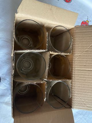 Bicchieri succo Pago