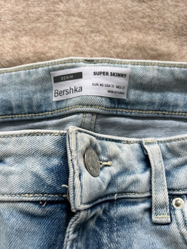 Jeans skinny azzurri