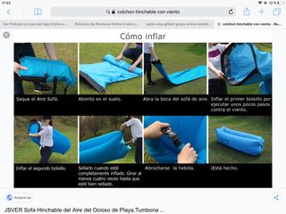 colchon sofá hinchable