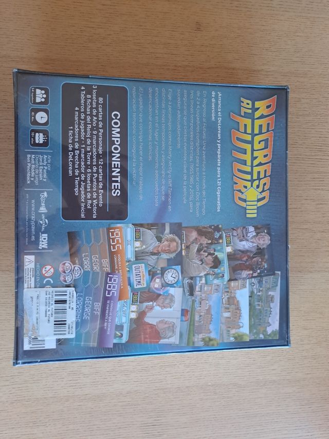 Juego de mesa Regreso al Futuro