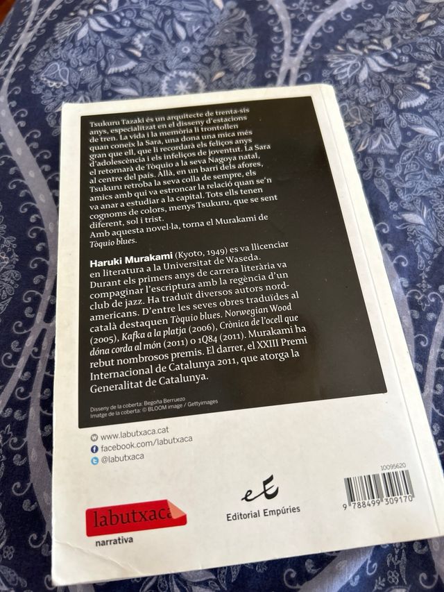 El noi sense color i els seus anys de pelegrinatge