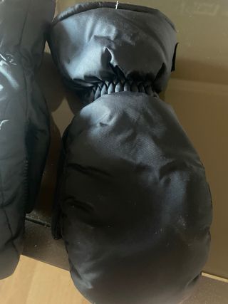 Manoplas nieve niño