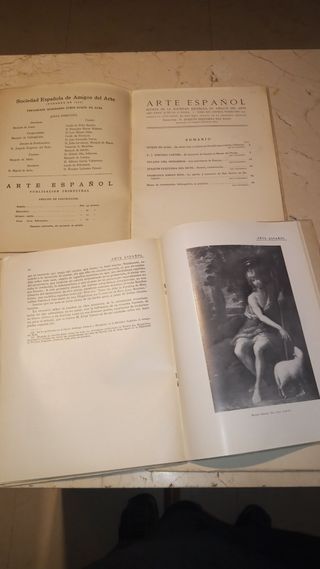 Revistas antiguas ARTE ESPAÑOL