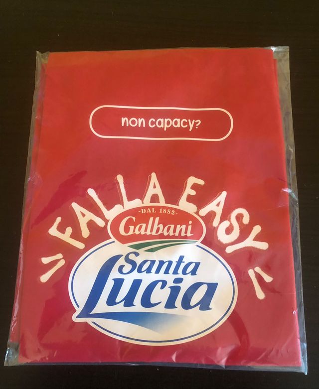 Grembiule Santa Lucia Nuovo originale