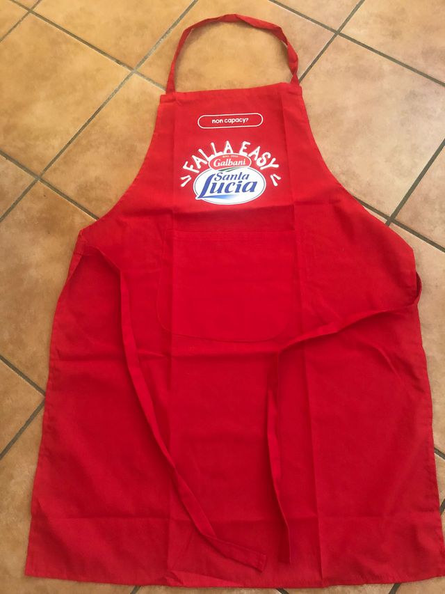 Grembiule Santa Lucia Nuovo originale