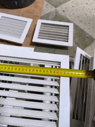 Rejillas de ventilación 