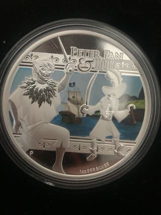 5 Monedas 1 onza HEROES&VILLANOS