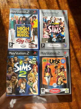 Playstation 2 + 4 giochi
