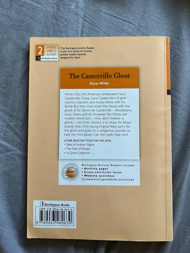 The canterville ghost (libro inglés 2 ESO)